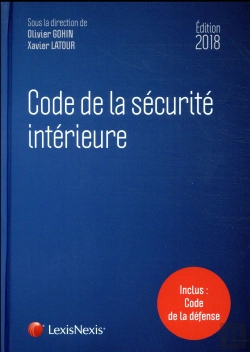 Bertrand.pt - Code De La Securite Interieure 2018