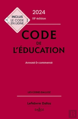 Bertrand.pt - Code De L'Éducation : Annoté Et Commenté (Édition 2023)