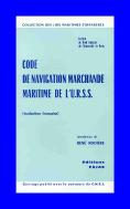 Code De Navigation Marchande Maritime De L'Urss