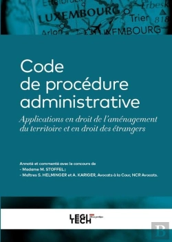 Bertrand.pt - Code De Procédure Administrative : Applications En Droit De L'Aménagement Du Territoire Et En Droit Des Étrangers