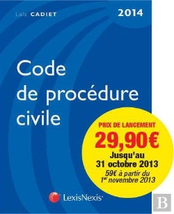 Bertrand.pt - Code De Procedure Civile 2014