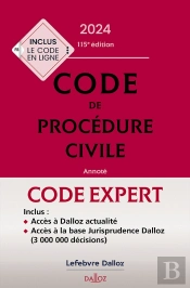 Code De Procédure Civile (Édition 2024)