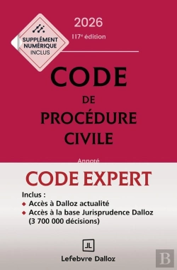 Bertrand.pt - Code De Procédure Civile (Édition 2026) (22e Édition)