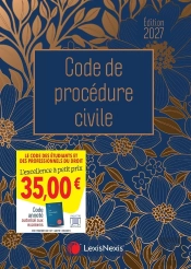 Code De Procédure Civile (Édition 2027)