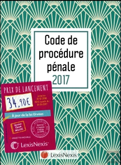 Bertrand.pt - Code De Procedure Penale 2017 Jaquette