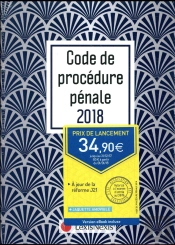 Code De Procedure Penale 2018 Jaquette Graphik
