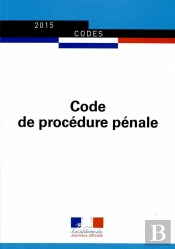 Code De Procédure Pénale ; Codes 20016