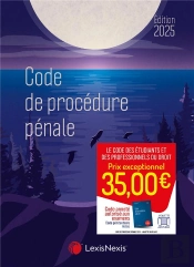 Code De Procédure Pénale (Édition 2025)