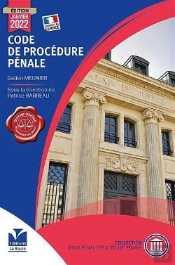 Bertrand.pt - Code De Procedure Penale Janvier 2022