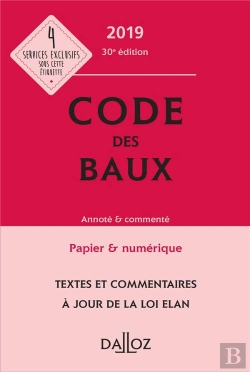 Bertrand.pt - Code Des Baux 2019, Annote & Commente - 30e Ed.