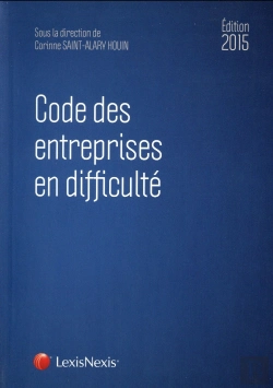 Bertrand.pt - Code Des Entreprises En Difficultés (Édition 2015)