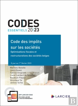 Bertrand.pt - Code Des Impots Sur Les Societes - Optimisations Fiscales Et Restructurations Des Societes Belges
