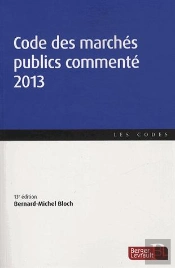 Code Des Marches Publics Commente 2013