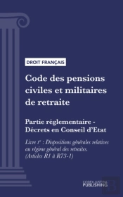 Code Des Pensions Civiles Et Militaires De Retraite