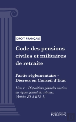 Bertrand.pt - Code Des Pensions Civiles Et Militaires De Retraite