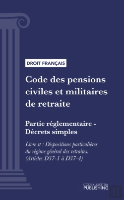 Bertrand.pt - Code Des Pensions Civiles Et Militaires De Retraite