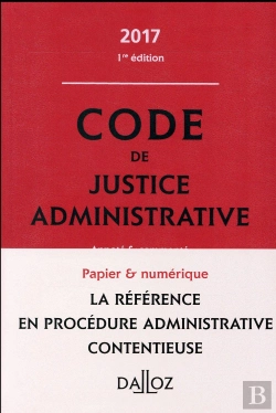 Bertrand.pt - Code Des Procedures Administratives 2017, Commente
