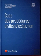 Code Des Procédures Civiles D'Exécution (Édition 2019)