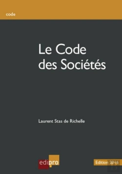 Bertrand.pt - Code Des Societes 2016, 4eme Ed.