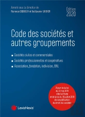 Code Des Societes Et Autres Groupements 2020