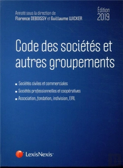 Bertrand.pt - Code Des Sociétés Et Autres Groupements (Édition 2019)