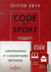 Code Du Sport 2014, Commente Avec Cederom - 9<Sup>E</Sup> Edition
