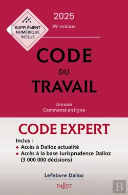 Bertrand.pt - Code Du Travail (Édition 2025) (89e Édition)