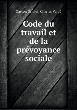 Bertrand.pt - Code Du Travail Et De La Prevoyance Sociale