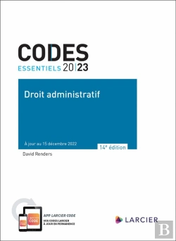 Bertrand.pt - Code Essentiel Droit Administratif 2023 - A Jour Au 15 Decembre 2022