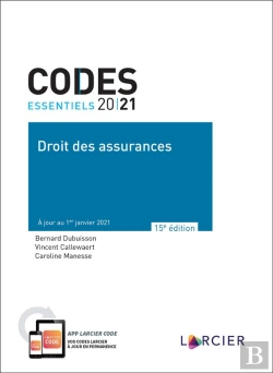 Bertrand.pt - Code Essentiel - Droit Des Assurances 2021 - A Jour Au 1<Sup>Er</Sup> Janvier 2021