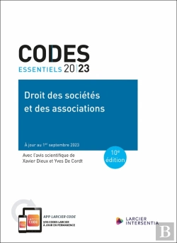 Bertrand.pt - Code Essentiel Droit Des Societes Et Des Associations 2023 - A Jour Au 1er Septembre 2023