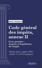 Code General Des Impots, Annexe Ii