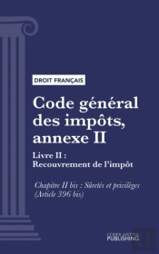 Code General Des Impots, Annexe Ii