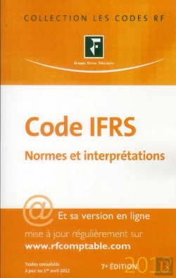 Bertrand.pt - Code Ifrs - Normes Et Interpretations