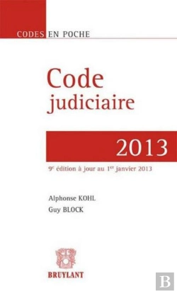 Bertrand.pt - Code Judiciaire 2013, 9 Eme Edition