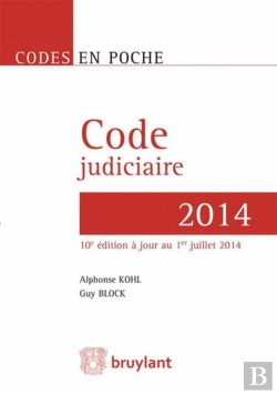Bertrand.pt - Code Judiciaire ; 2014 (10e Édition)