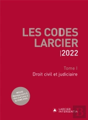 Code Larcier - Tome 1 Droit Civil Et Judiciaire