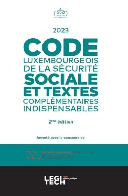Bertrand.pt - Code Luxembourgeois De La Securite Sociale, 2e Edition - Vol2023