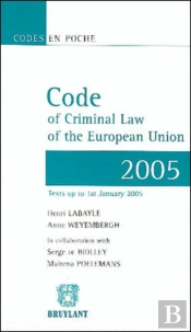 Code Of Criminal Law Of The European Union