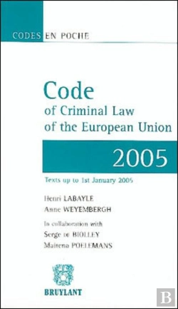 Bertrand.pt - Code Of Criminal Law Of The European Union