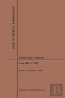 Code Of Federal Regulations Title 5, Administrative Personnel, Parts 700-1199, 2019