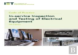 Code Of Practice For In-Service Inspection And Testing Of Electrical Equipment
