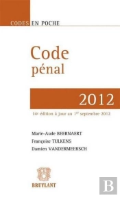Code Penal 2012,14eme Edition