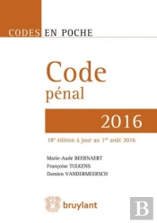 Code Penal - 2016, 18eme Edition