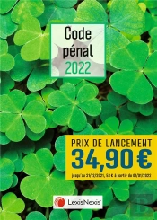 Code Penal 2022 - Jaquette 1