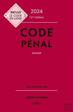 Bertrand.pt - Code Penal 2024, Annote. 121e Ed.