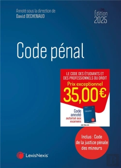 Bertrand.pt - Code Pénal (Édition 2025)
