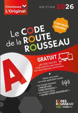 Bertrand.pt - Code Rousseau : De La Route B (Édition 2026)