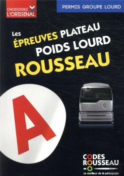 Bertrand.pt - Code Rousseau Epreuves Plateau Poids Lourd 2021