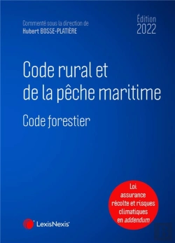 Bertrand.pt - Code Rural Et De La Pêche Maritime (Édition 2022)